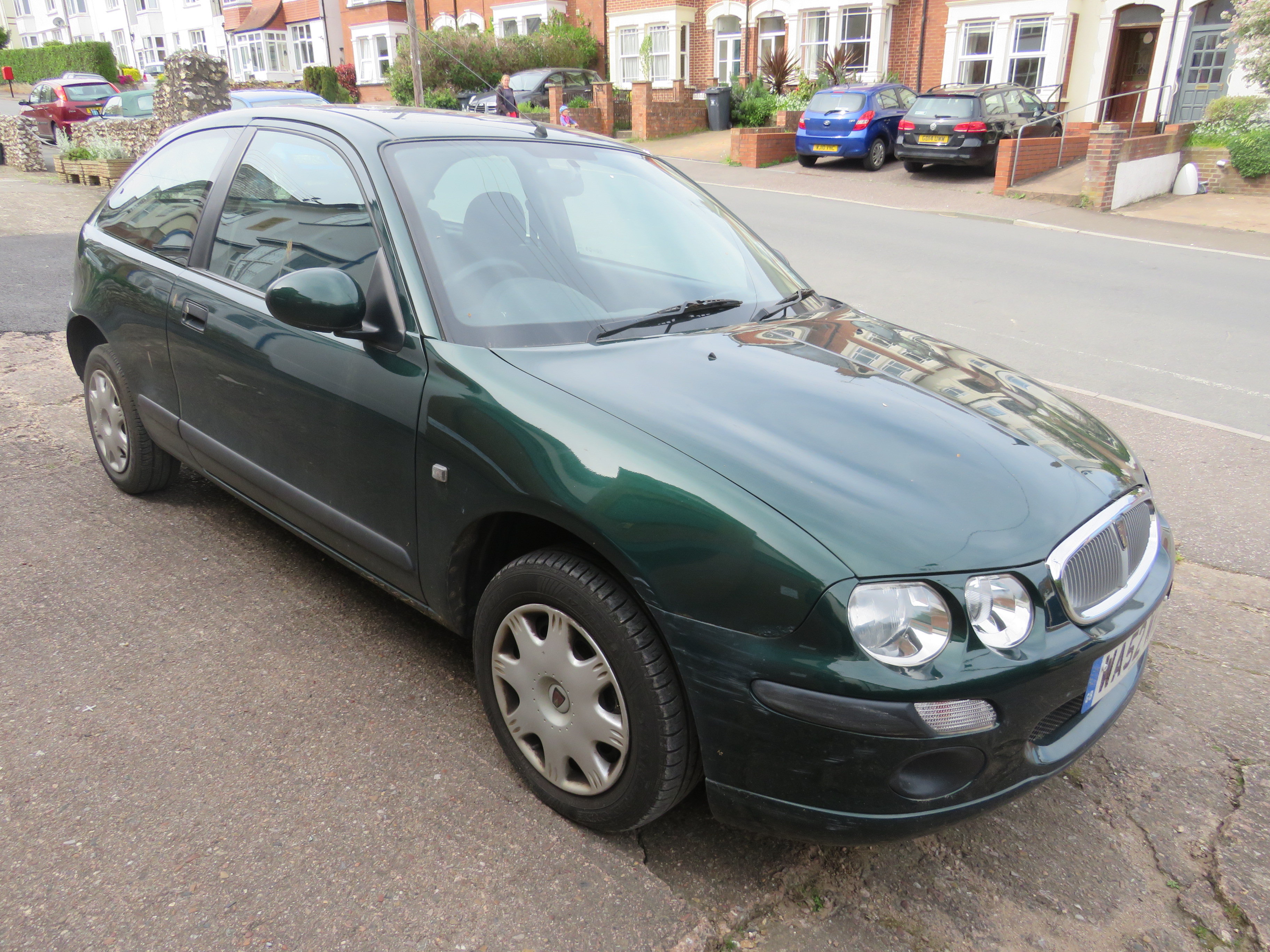 GREEN ROVER 25 IL THREE DOOR HATCHBACK, WA52 WRC REGISTERED 30/09/02, 1396CC PETROL ENGINE, THREE