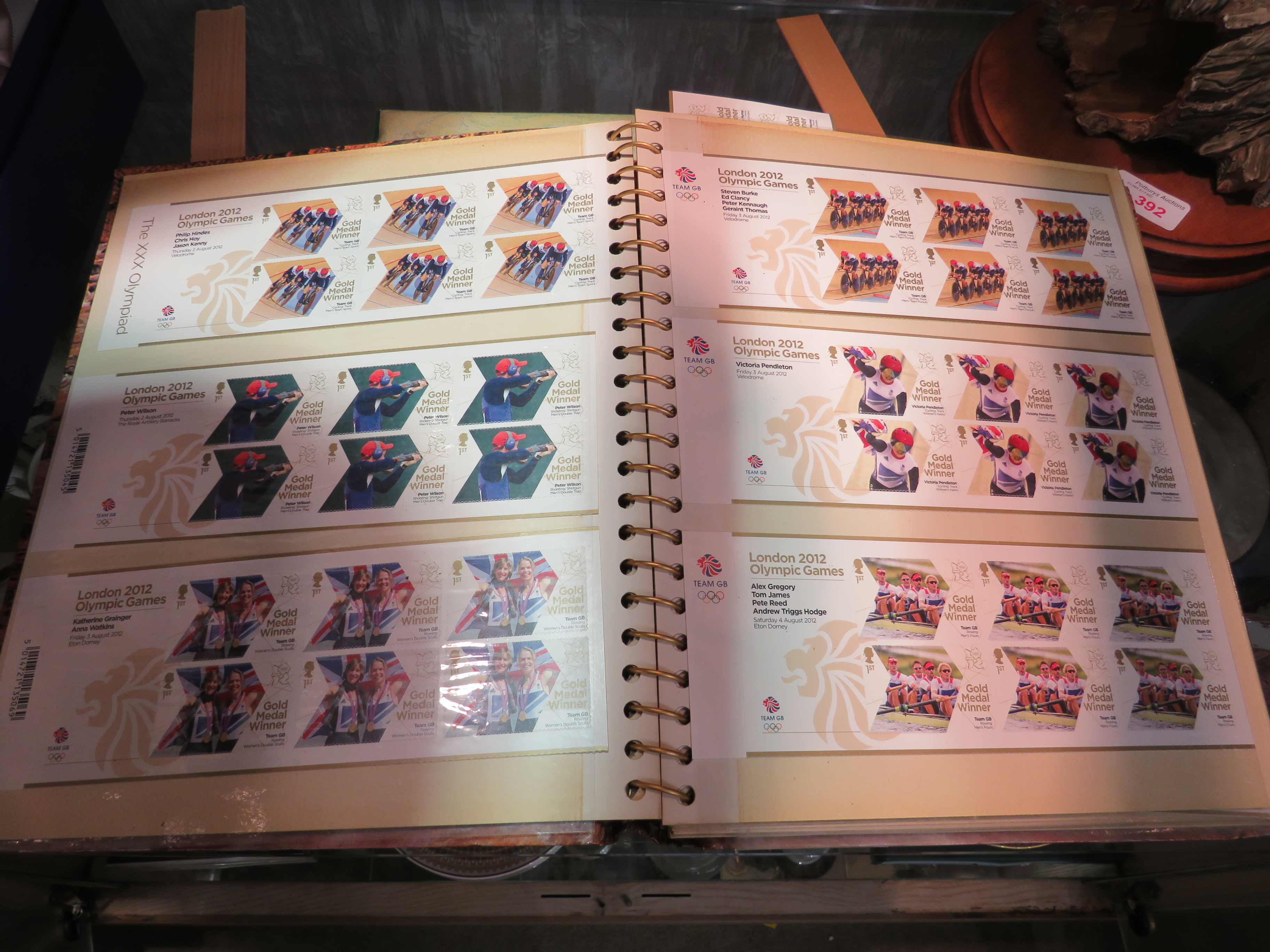 ALBUM OF LONDON 2012 OLYMPIC GAMES AND OTHER COMMEMORATIVE STAMPS, ASSORTED PRESENTATION STAMP PACKS - Image 3 of 3