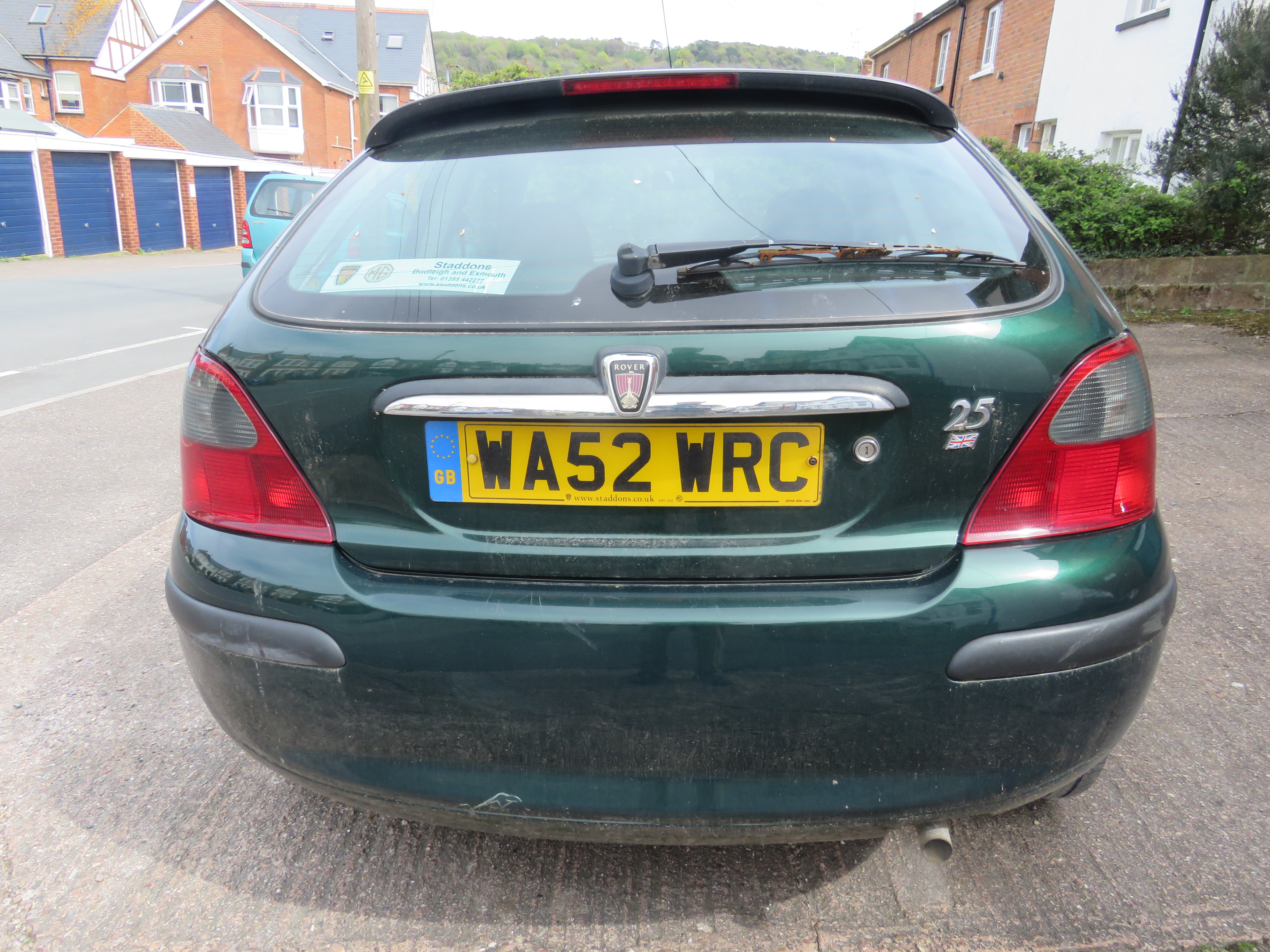 GREEN ROVER 25 IL THREE DOOR HATCHBACK, WA52 WRC REGISTERED 30/09/02, 1396CC PETROL ENGINE, THREE - Image 4 of 20