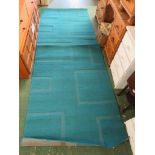 PAIR OF BLUE GROUND FLOOR RUGS