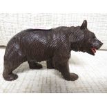 BLACK FOREST STYLE CARVED BEAR