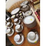 SELECTION OF HORNSEA 'LANCASTER' GLAZED TEA WARE