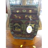 KODANSU OR TABLE CABINET WITH JAPONISME LACQUER