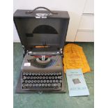 CASED IMPERIAL MODEL T TYPEWRITER