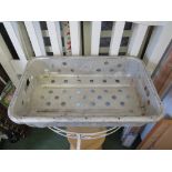 VINTAGE ALUMINIUM COMMERCIAL TRAY MARKED 'WALLS & SONS LTD'