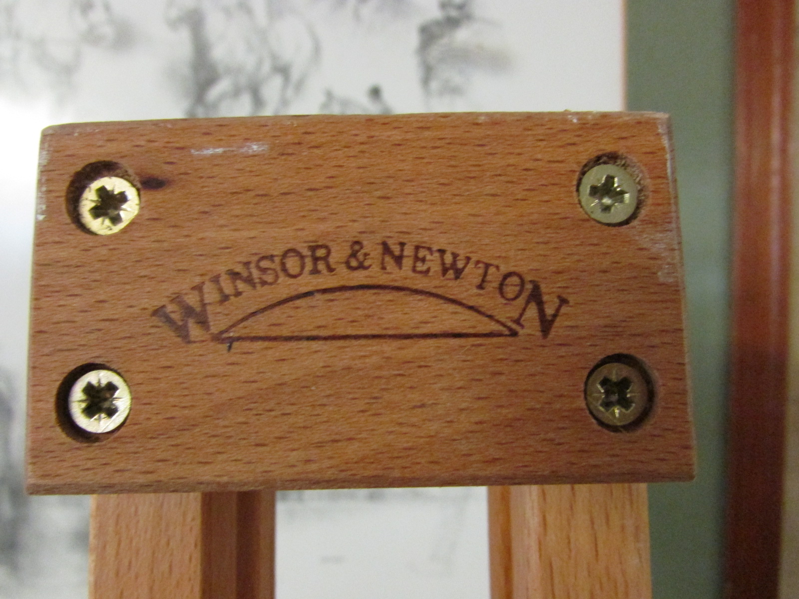 WINSOR & NEWTON FLOOR STANDING ARTIST'S EASEL - Image 2 of 3