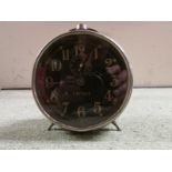 VINTAGE VEGLIA ITALIAN MADE ALARM CLOCK