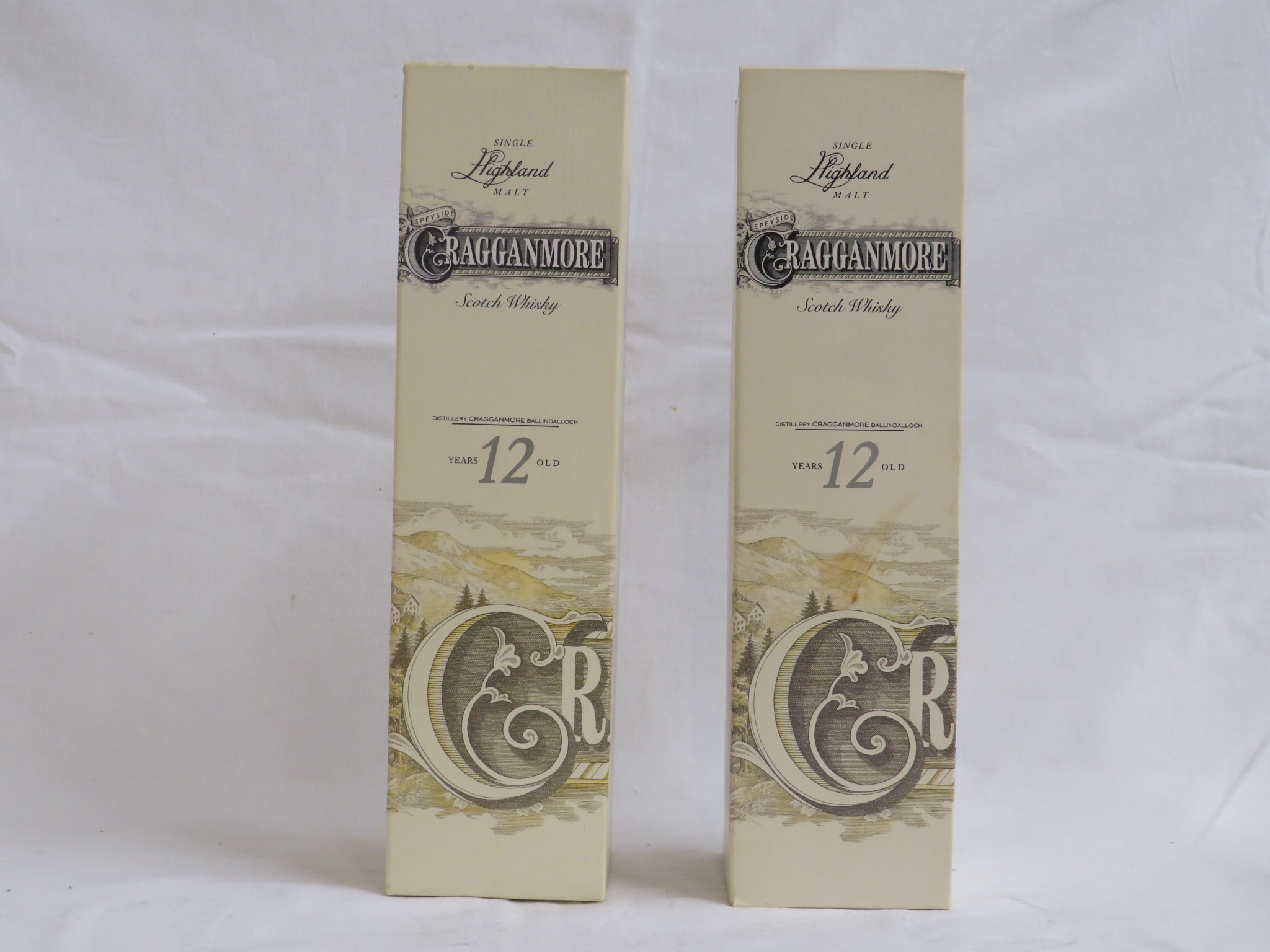 Two boxed bottles of Cragganmore single Highland malt Scotch whisky, 12 years old, 75cl - Image 4 of 4