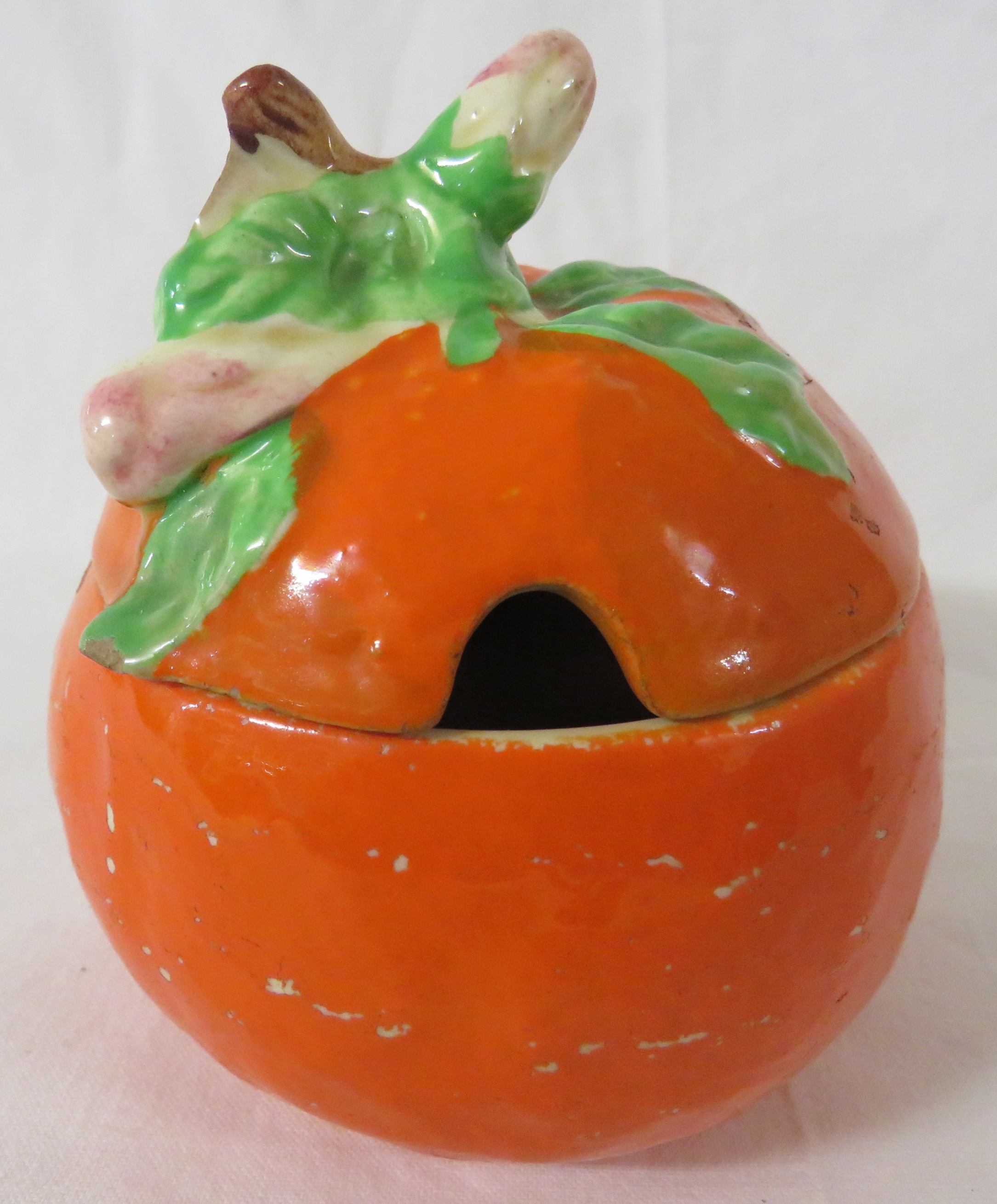 Clarice Cliff Newport Pottery marmalade pot modelled as an orange