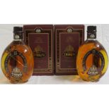 Two boxed bottles of the Original Dimple fine old de luxe Scotch whisky, aged 15 years, 75cl