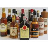 Southern Comfort presentation pack containing 0.7 litre bottle and pitcher; boxed bottle of