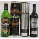 Boxed bottle of Glenfiddich special reserve single malt Scotch whisky, 75cl; and boxed bottle of