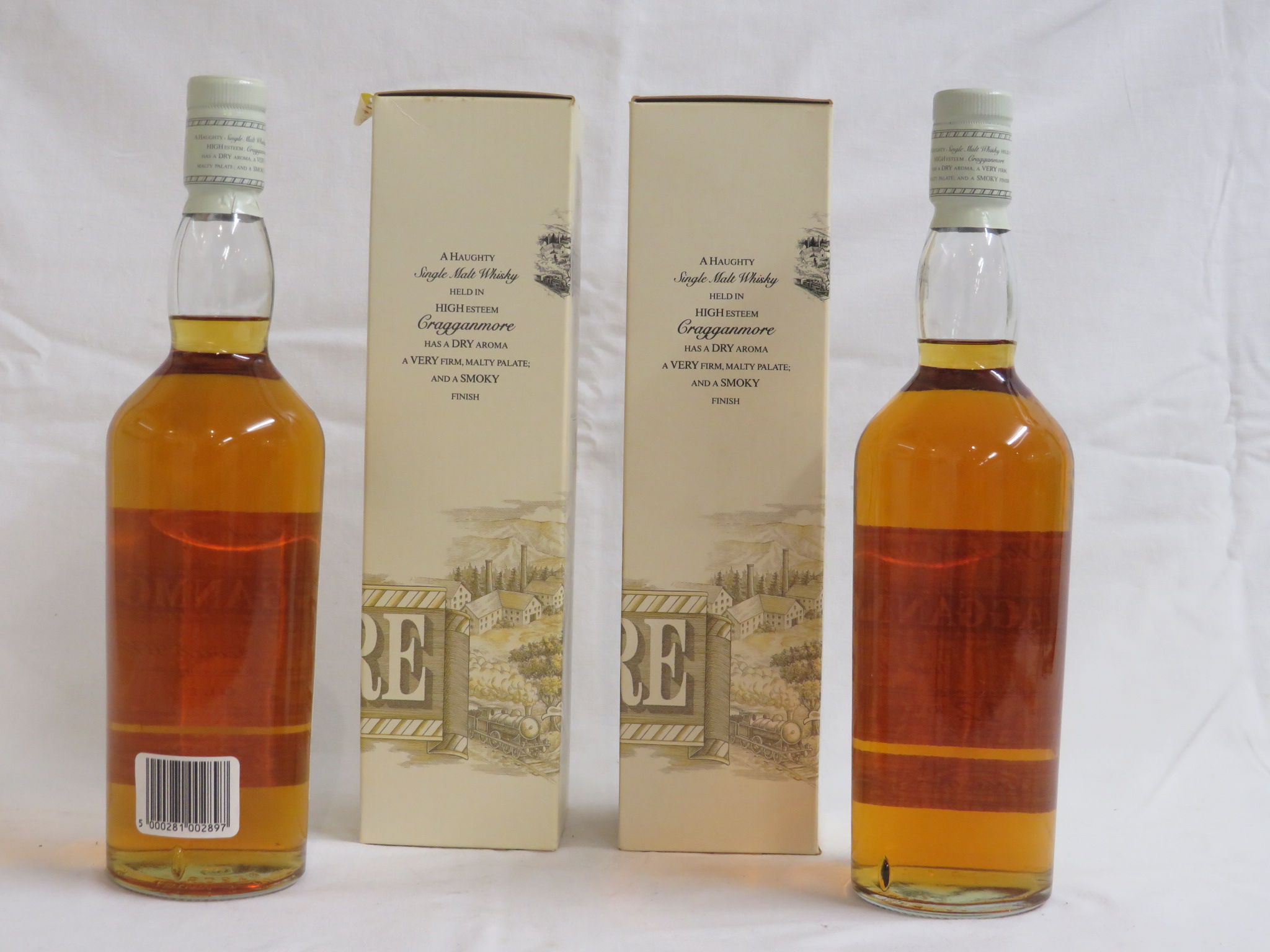 Two boxed bottles of Cragganmore single Highland malt Scotch whisky, 12 years old, 75cl - Image 2 of 4