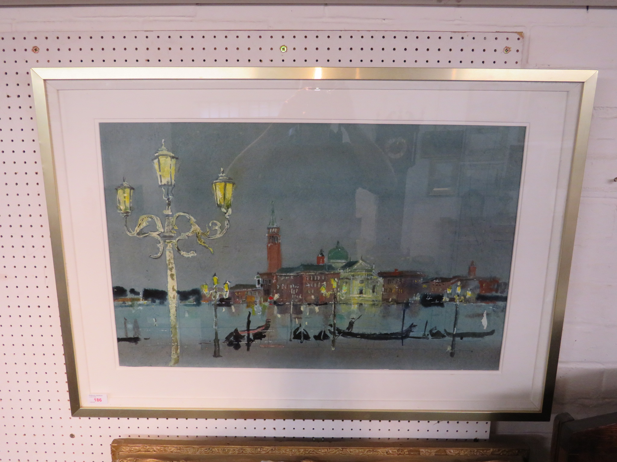 Patrick Hall (1906-1992) - Venetian evening, watercolour, signed lower right, (44cm x 70cm), F&G, - Image 2 of 2