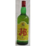 Bottle of Justerini & Brooks Ltd rare blend of the purist old Scotch whiskies, 1 litre