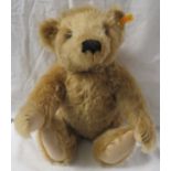 Large unboxed Steiff Classic Series Teddy Bear, mohair, with some wear