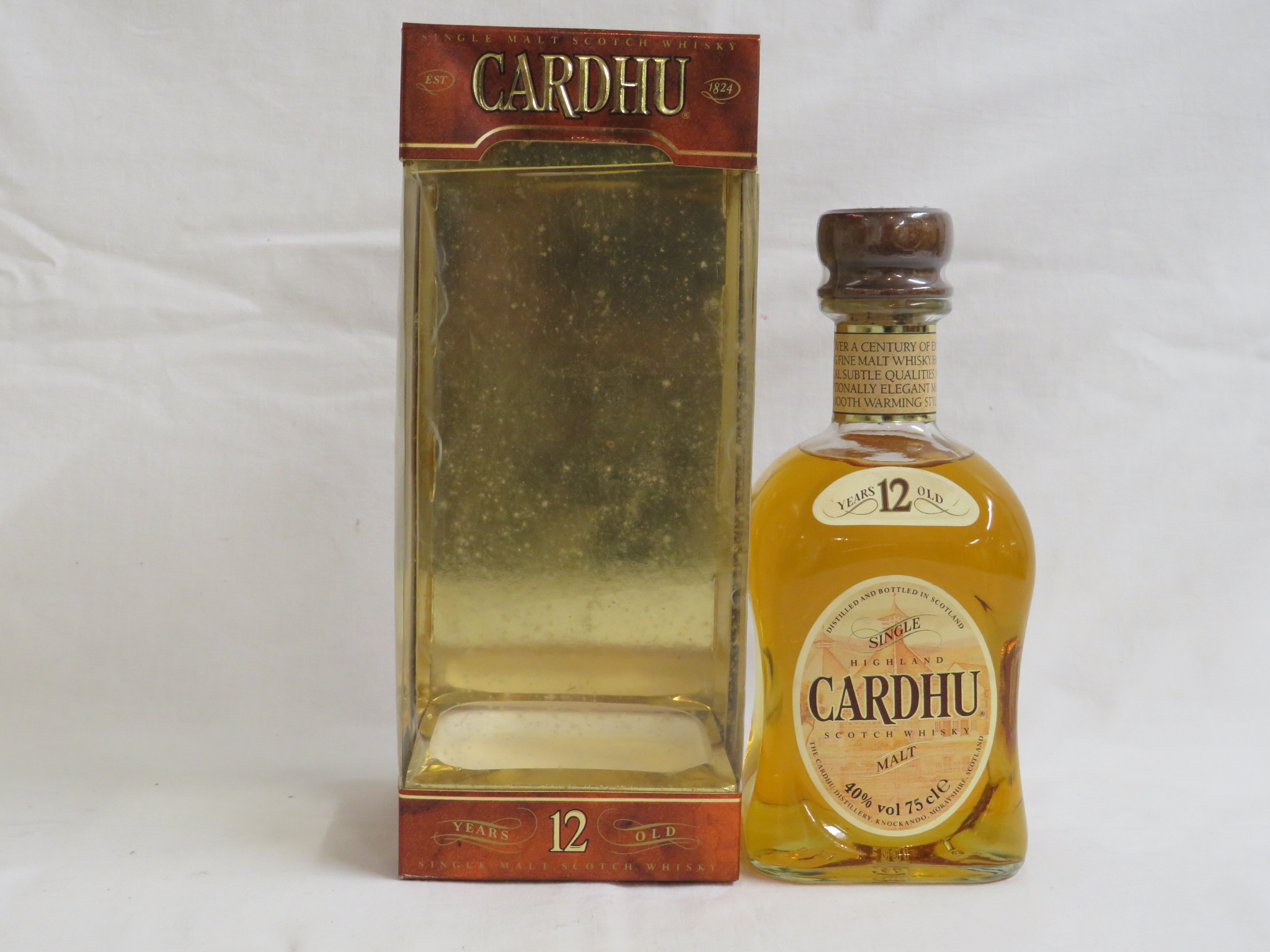 Boxed Cardhu single malt Highland Scotch whisky, 12 years old, 75cl; and boxed Cardhu pure malt - Image 3 of 4