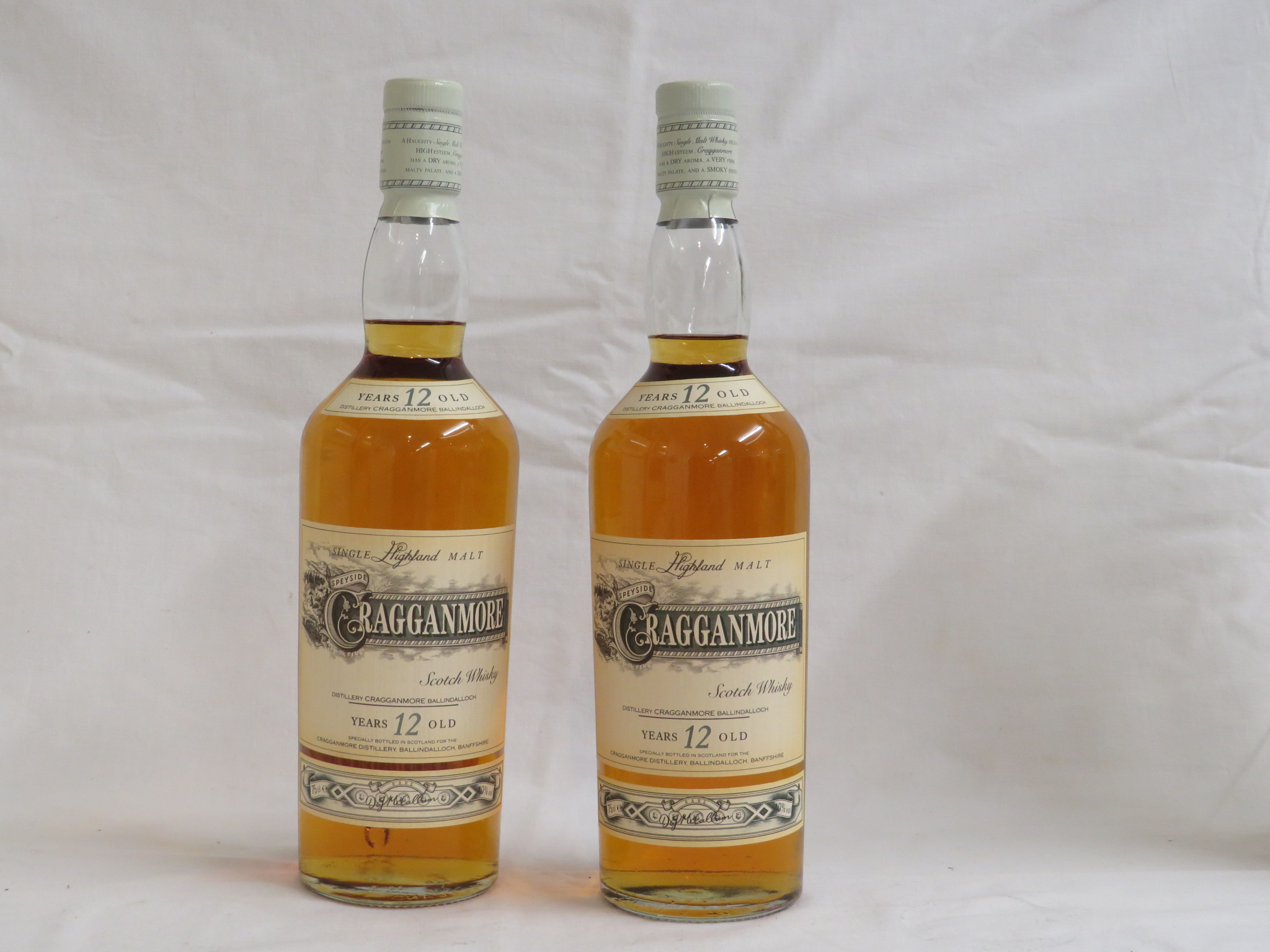 Two boxed bottles of Cragganmore single Highland malt Scotch whisky, 12 years old, 75cl - Image 3 of 4