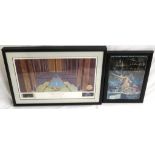 Star Wars: A New Hope. Rebel Ceremony. A Ralph McQuarrie concept art print with original 70mm film