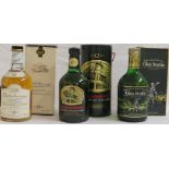 Boxed bottle of Glen Scotia single malt Scotch whisky, 12 years old, 70cl; boxed bottle of