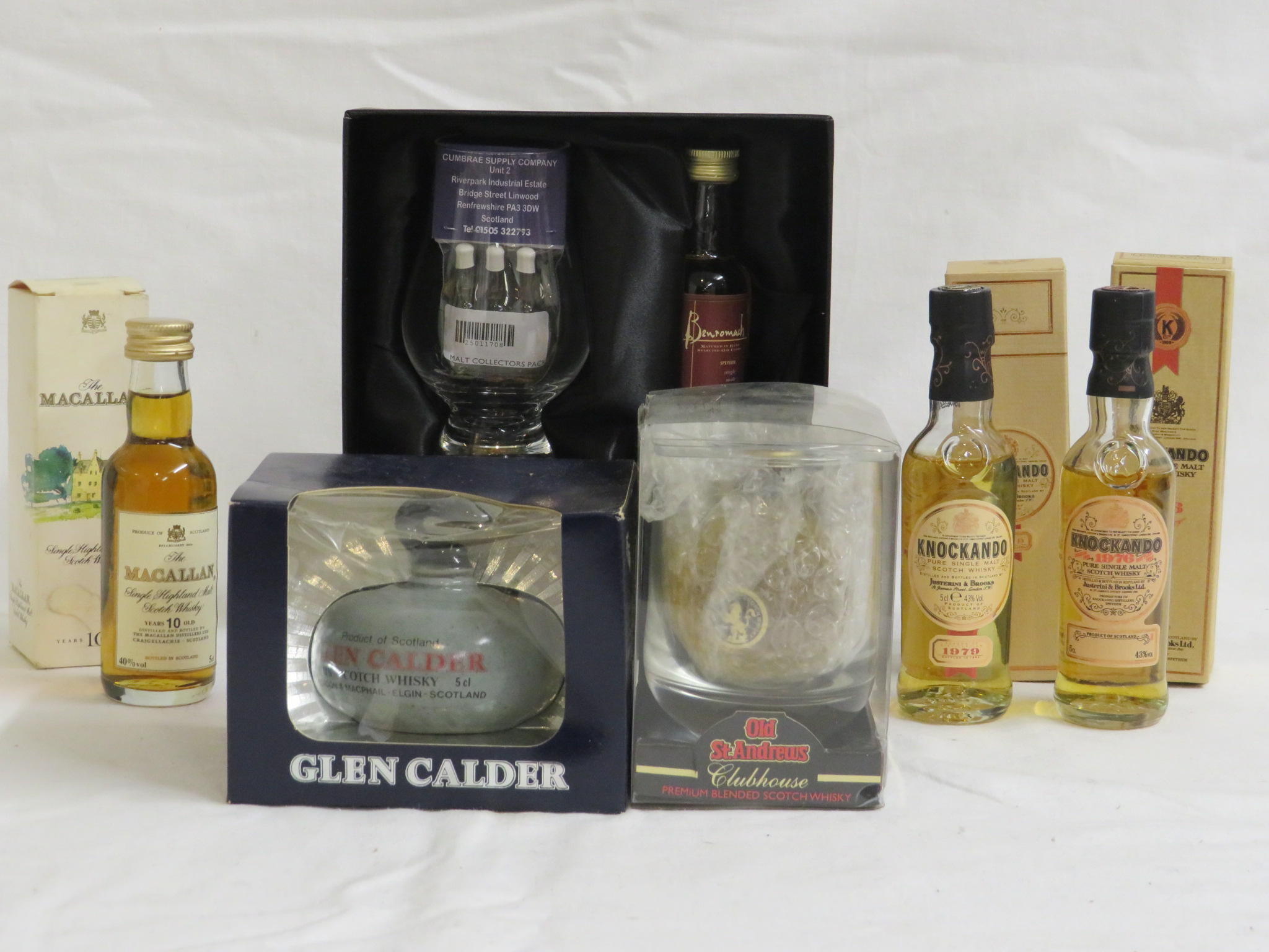 Selection of whisky miniatures and presentation packs including boxed Glen Ord single malt 20cl, two - Image 4 of 4