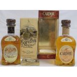 Boxed Cardhu single malt Highland Scotch whisky, 12 years old, 75cl; and boxed Cardhu pure malt