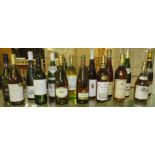 Fifteen bottles of white wine including 1996 Orlando St Hilary Padthaway Chardonnay and 1989