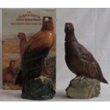 Boxed Royal Doulton Scotch whisky decanter 'The Famous Grouse finest Scotch whisky', 70cl; and Royal