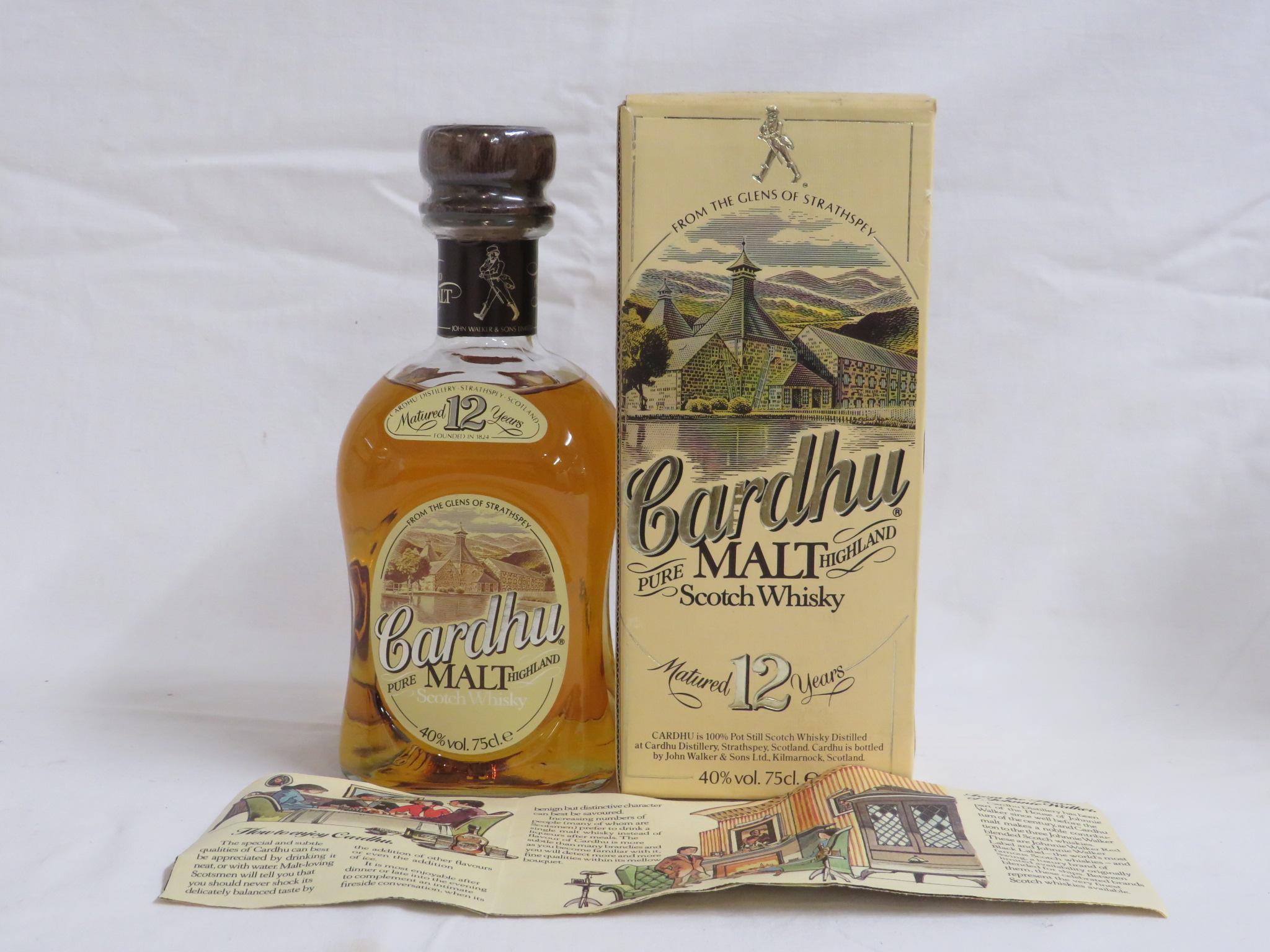 Boxed Cardhu single malt Highland Scotch whisky, 12 years old, 75cl; and boxed Cardhu pure malt - Image 4 of 4