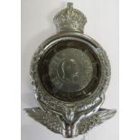 Royal Automobile Club Edwardian small badge, marked FLAT 3531 Birmingham Medal Coy, 10.5cm