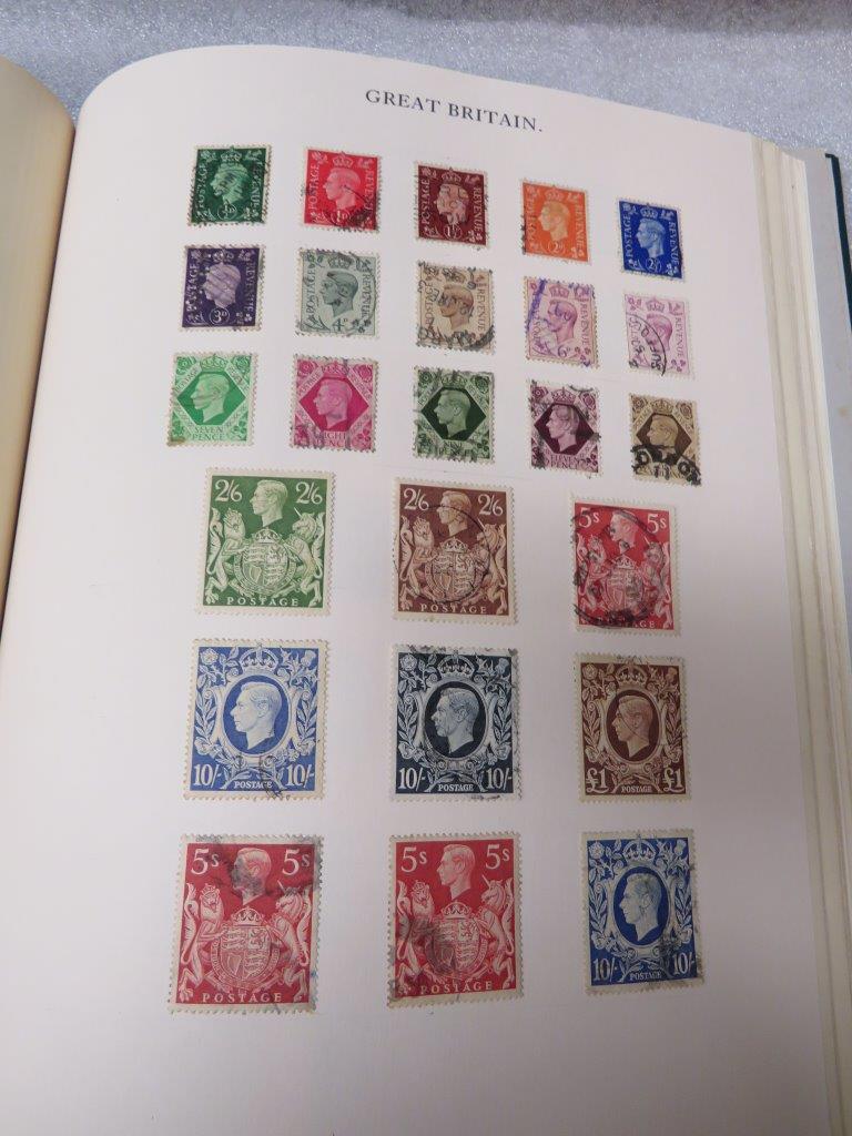 Green Windsor album of Great Britain including six Penny Blacks and fourteen 2d Blues - Image 11 of 12