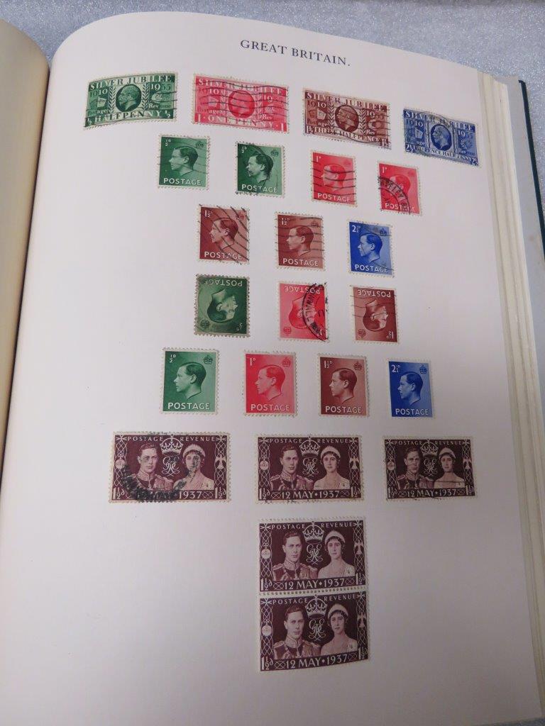 Green Windsor album of Great Britain including six Penny Blacks and fourteen 2d Blues - Image 12 of 12