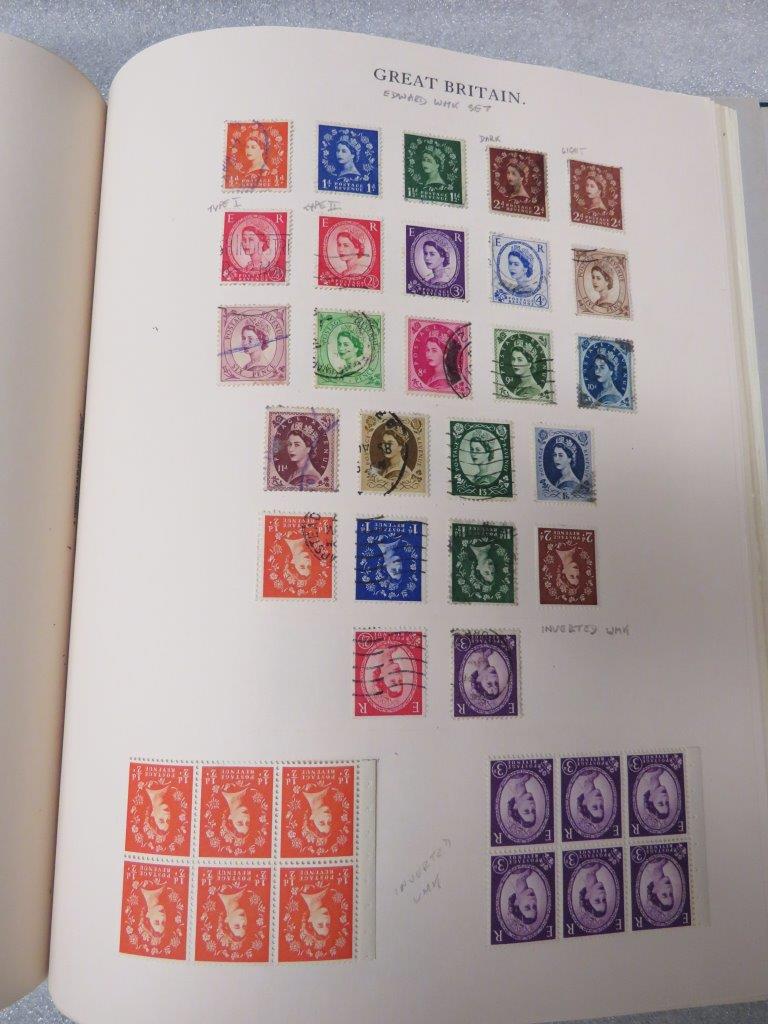 Green Windsor album of Great Britain including six Penny Blacks and fourteen 2d Blues - Image 10 of 12