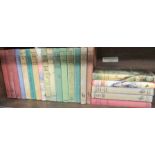 Captain W E Johns - twenty 'Biggles' novels, of which five have dustwrappers