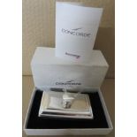 British Airways Concorde complimentary silver plated ink blotter manufactured by Livingstone Trading