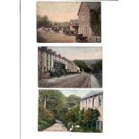 SIDMOUTH COLOUR POSTCARDS - COLLECTION OF ABOUT FIFTY PRINTED COLOUR POSTCARDS INCLUDING RAILWAY
