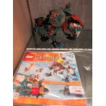 LEGO CHIMA SET WITH INSTRUCTIONS AND MINI FIGURES