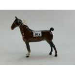 Beswick Hackney horse in brown 1361