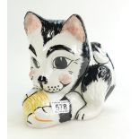 Lorna Bailey large fireside cat ( 22cm high,