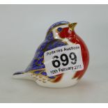 Royal Crown Derby Robin paperweight,