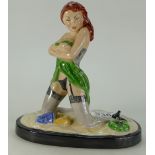 A Kevin Francis / Peggy davies erotic figurine Pheabe.