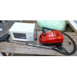 Matsui N100M Microwave and Morphy Richards Vimto Hoover (2)