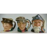 Royal Doulton large character jugs Paddy,