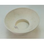 Wedgwood white footed bowl designed by Keith Murray,