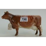 Beswick Shorthorn cow 1510( restored leg)