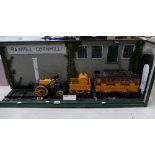 Hornby 3 1/2" gauge Stevensons Rocket Locomotive,