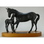 Beswick Connoisseur Black Beauty & Foal