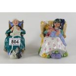 2 Doulton Figures - Twilight HN2256 & Sweet Dreams HN2380