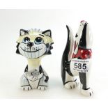 Lorna Bailey set of 2 cats.