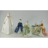 Royal Doulton Bride HN2823, Meditation HN2330,